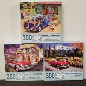 Set of 3 puzzles.